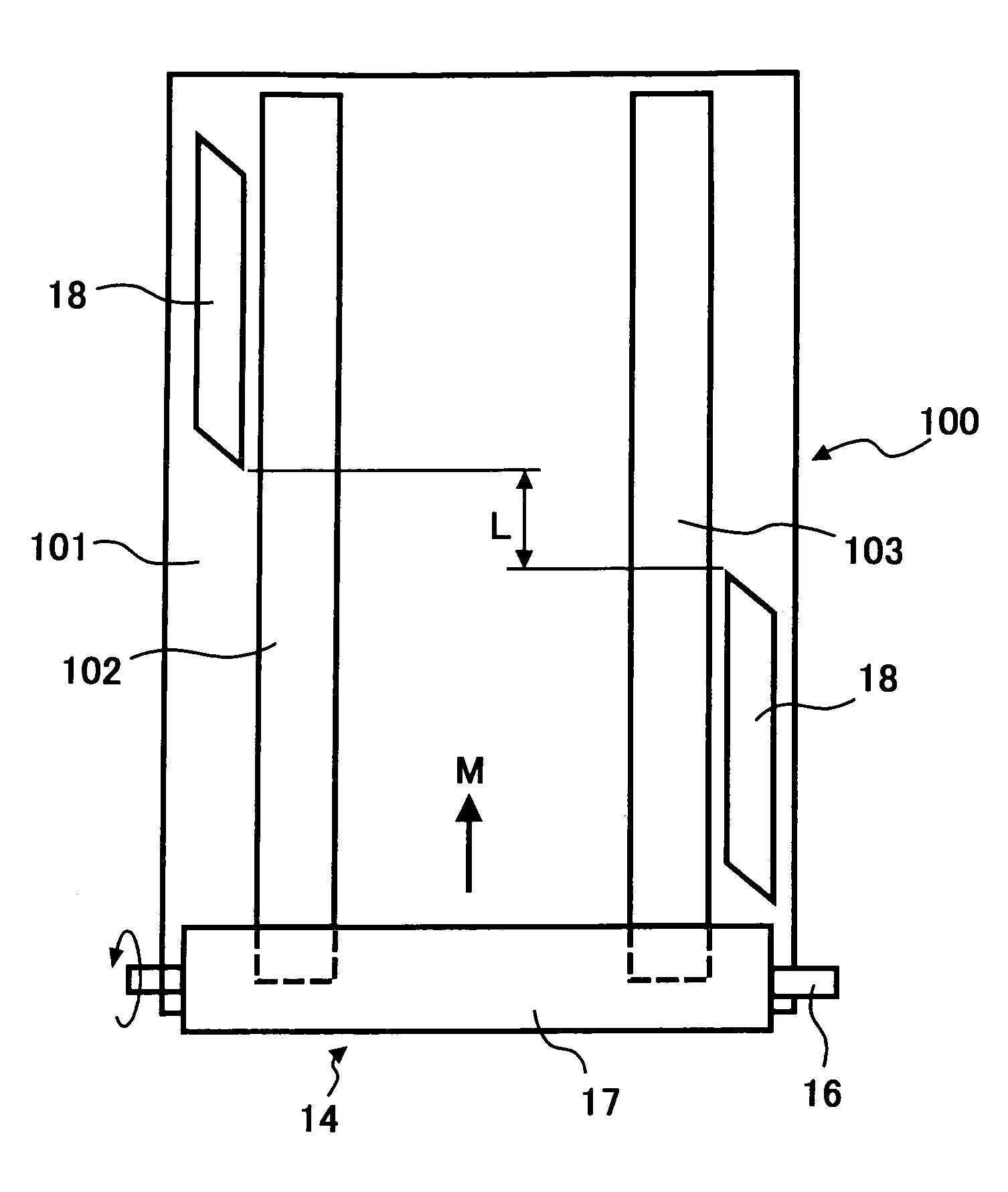 Method and apparatus for performing a charging process on an image carrying device