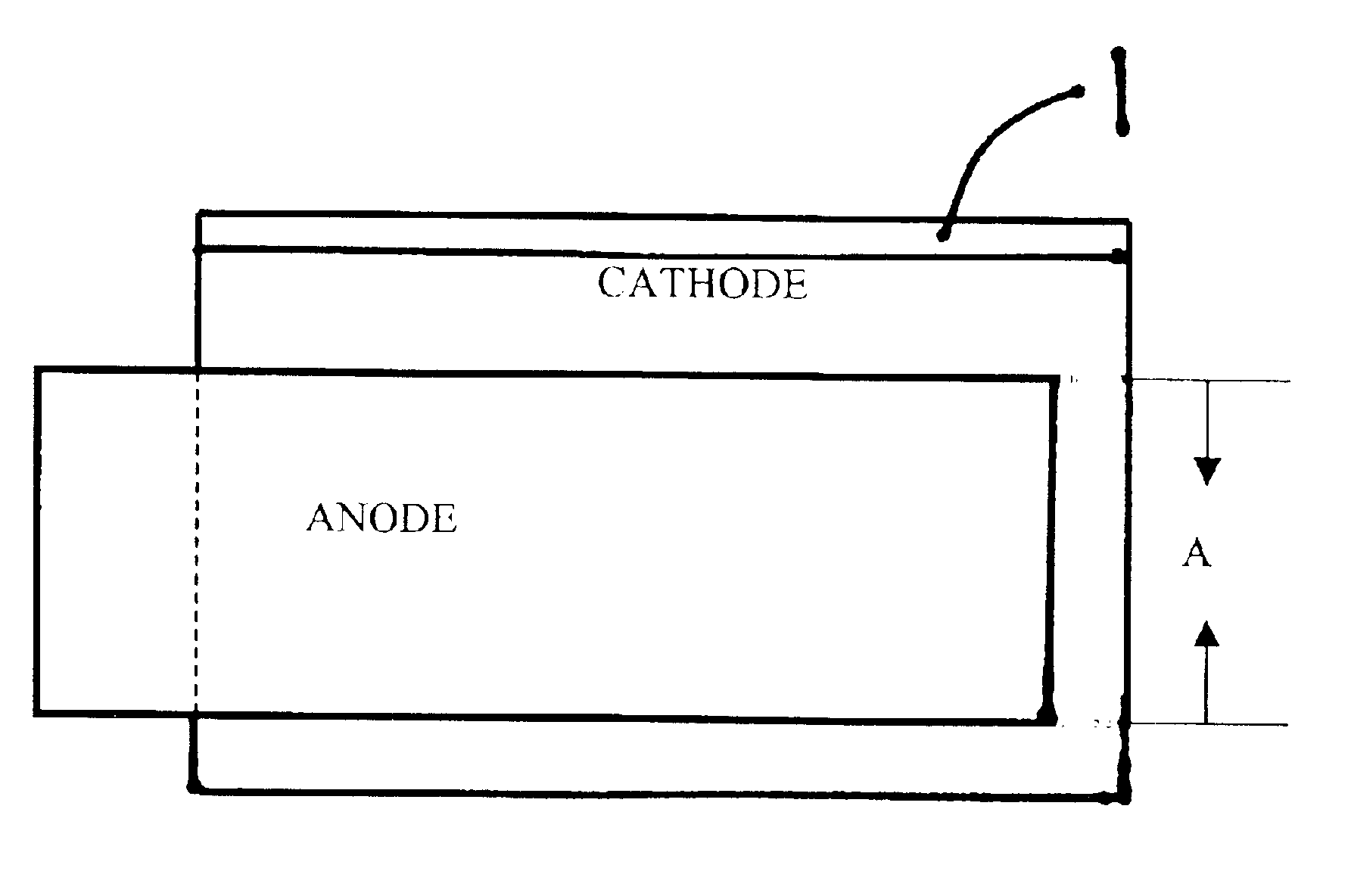 Nonaqueous electrochemical cell with improved energy density