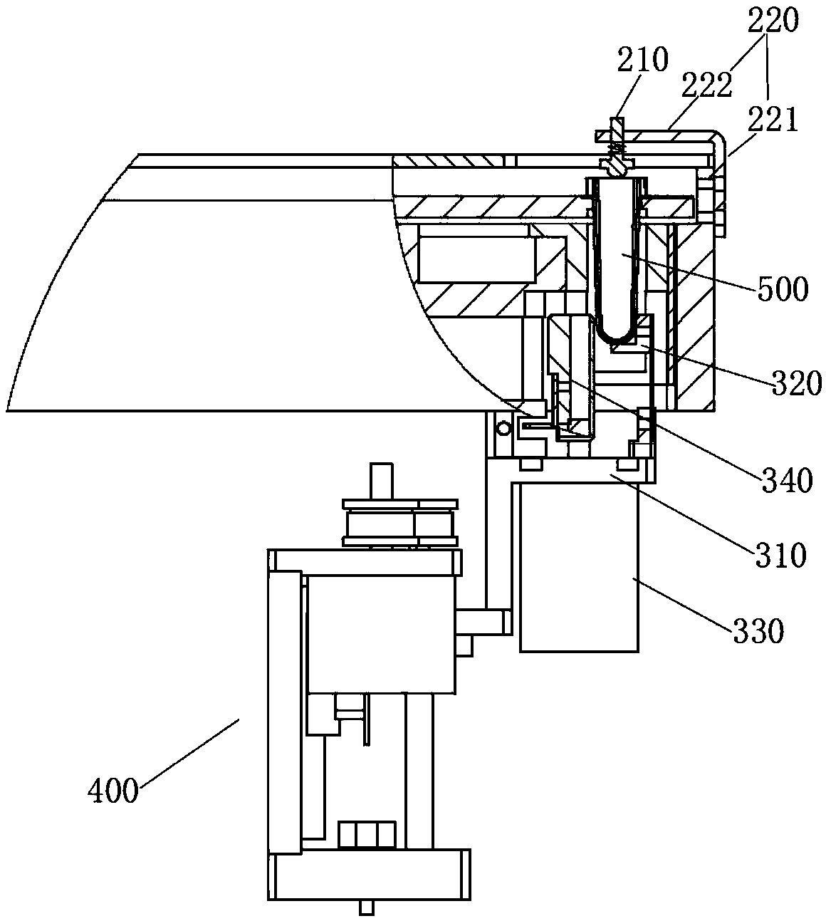 Shake-up device