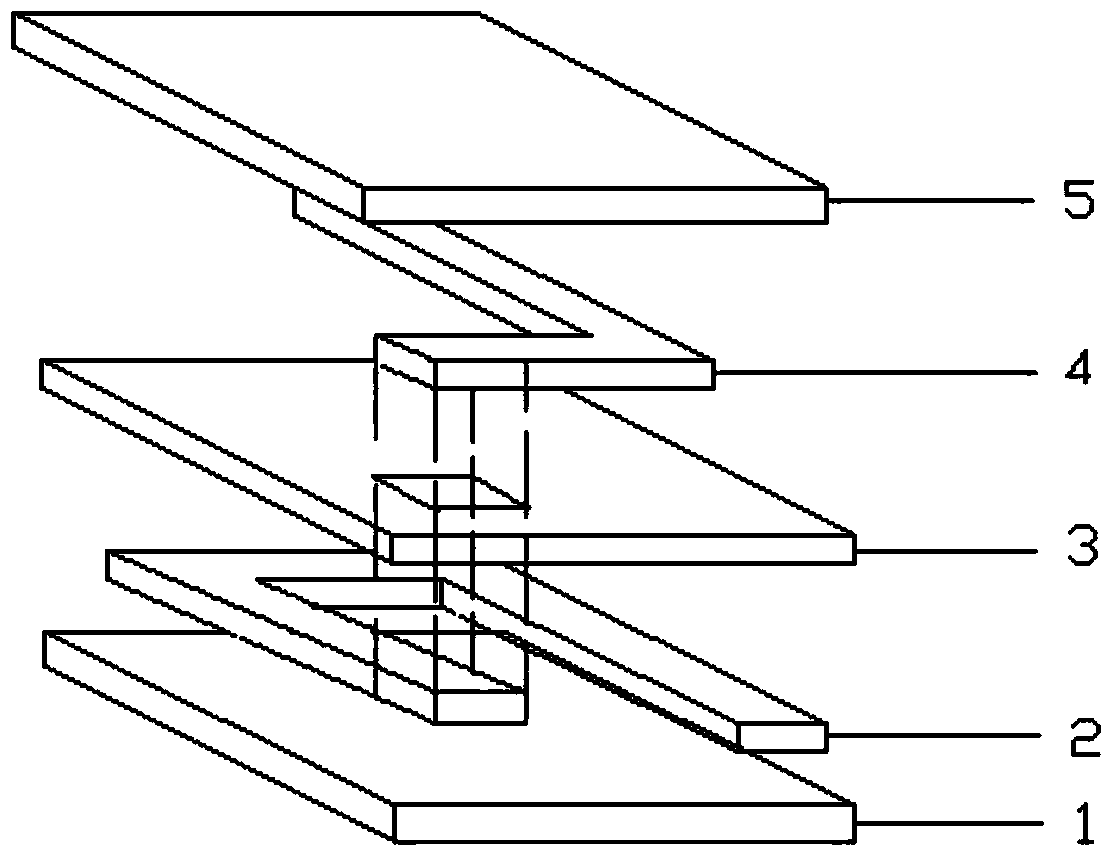 A kind of ferrite slurry for wet lamination inductance printing and its manufacturing method