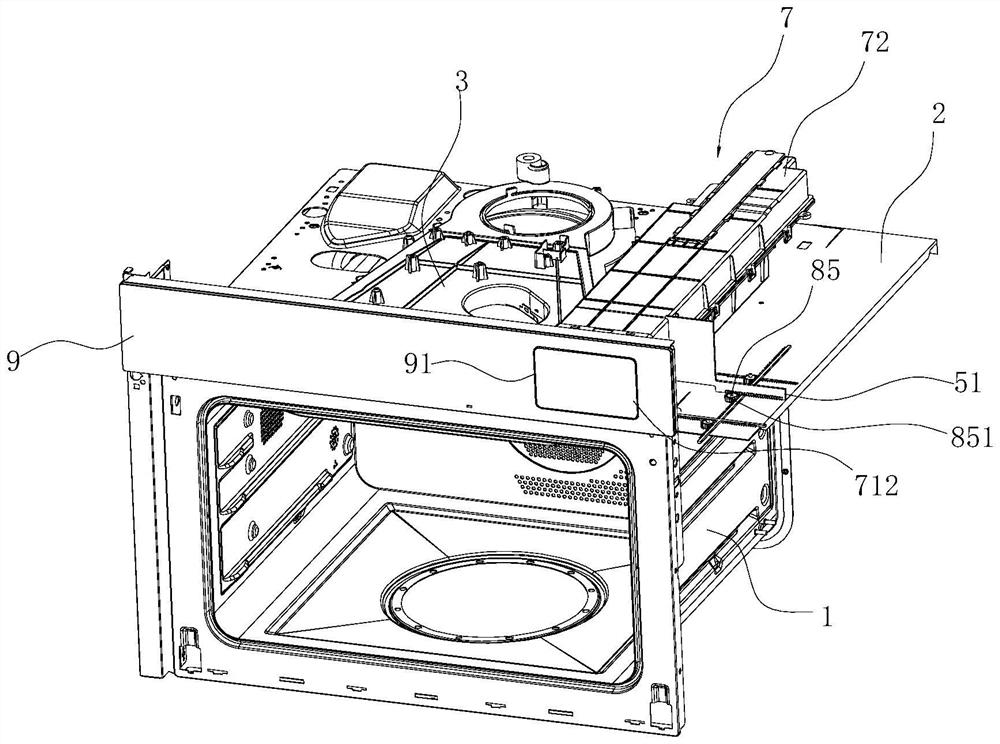 Cooking liner structure and cooking device