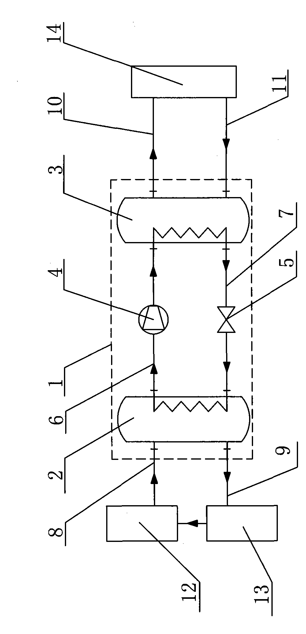 Heat energy exchange unit