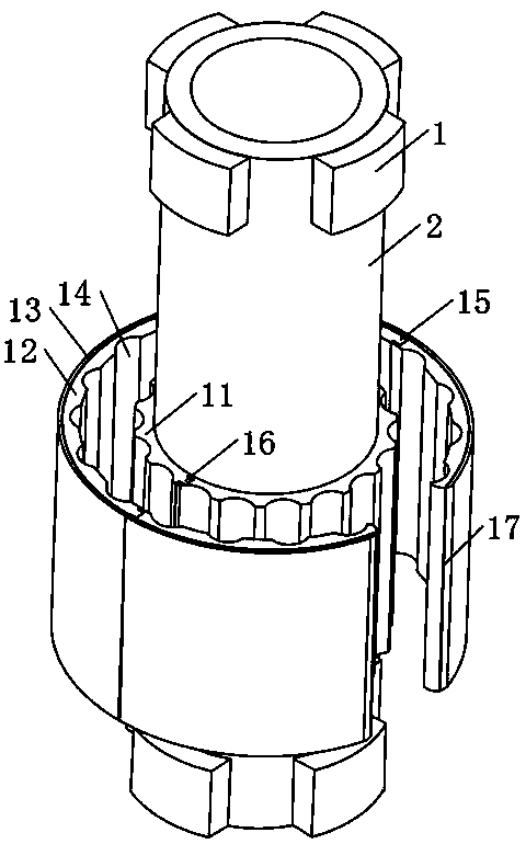 Handheld detonating pipe achieving surface blasting