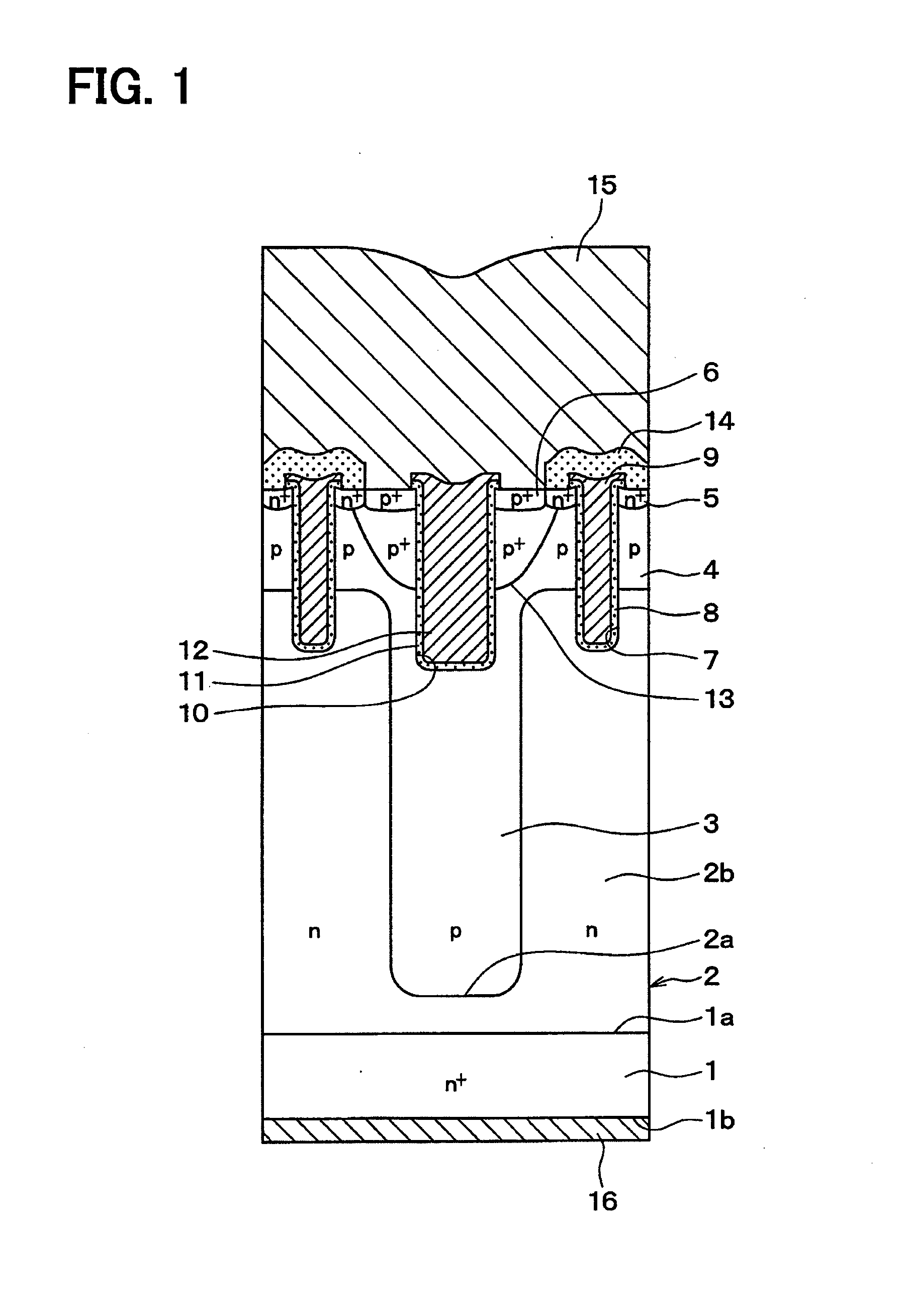 Semiconductor device including vertical semiconductor element