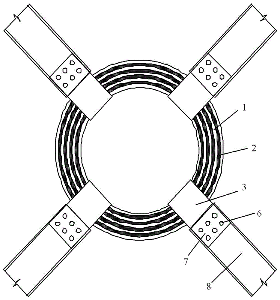 Steel lead laminated ring damper