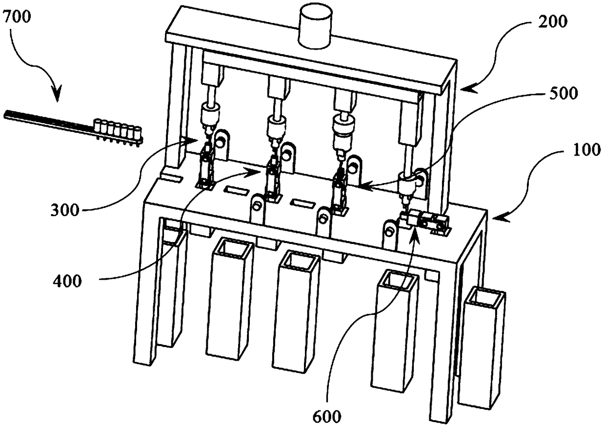 Full-automatic columnar-capacitor detector