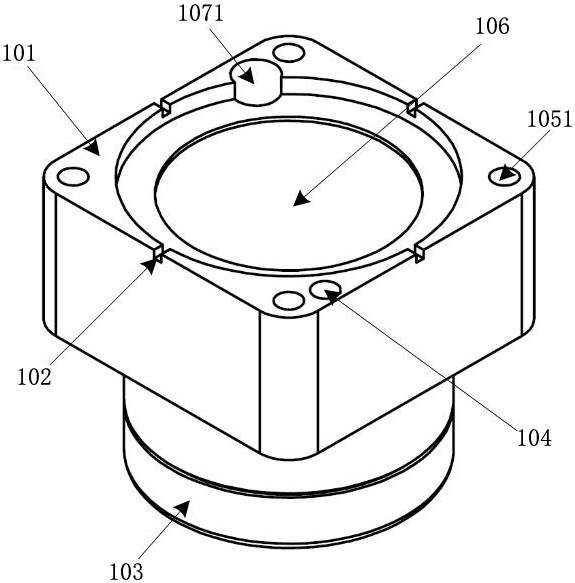 A space-borne photoelectric conversion module and photoelectric detection device