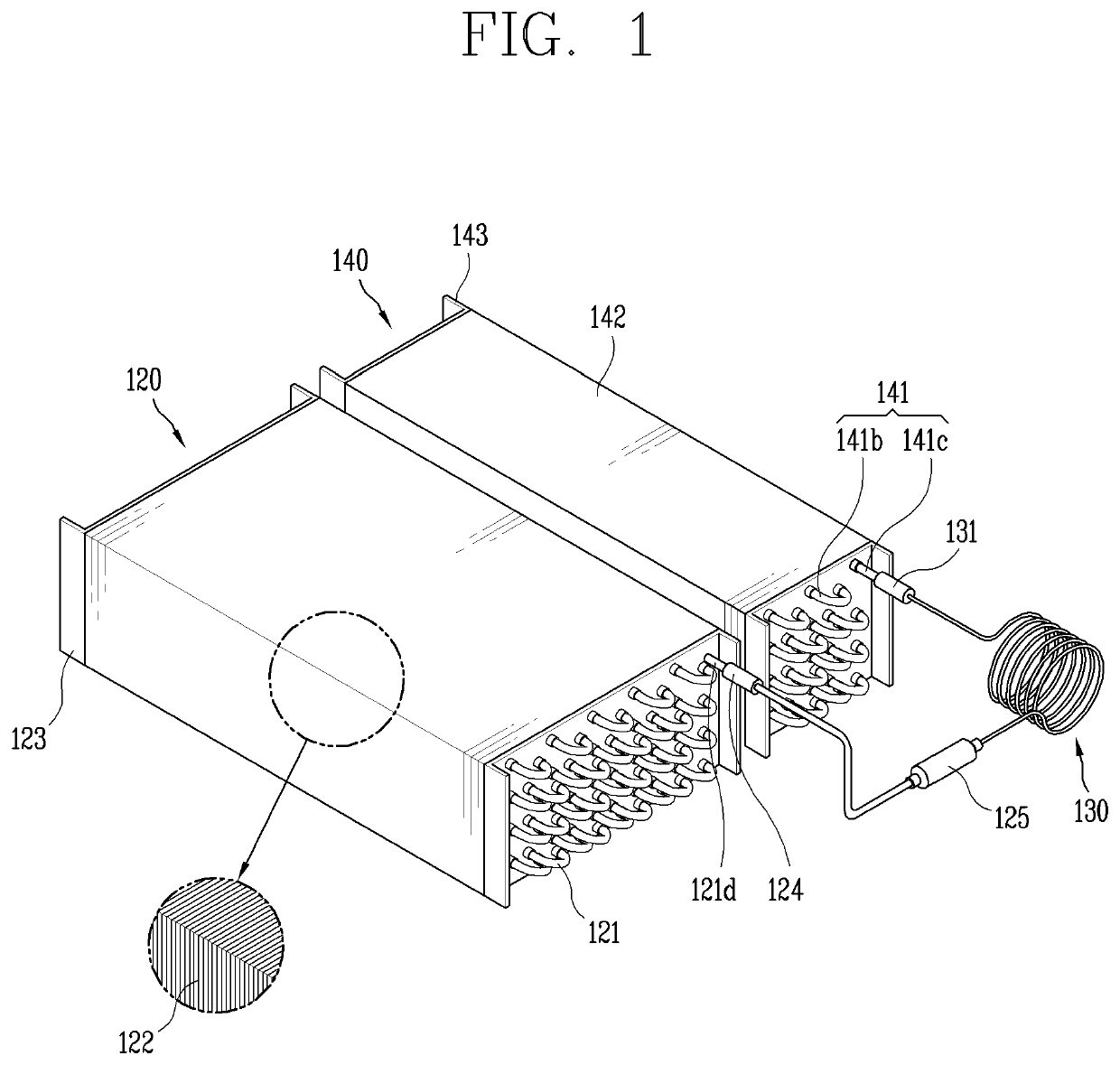 Heat exchanger and manufacturing method of home appliance including the heat exchanger