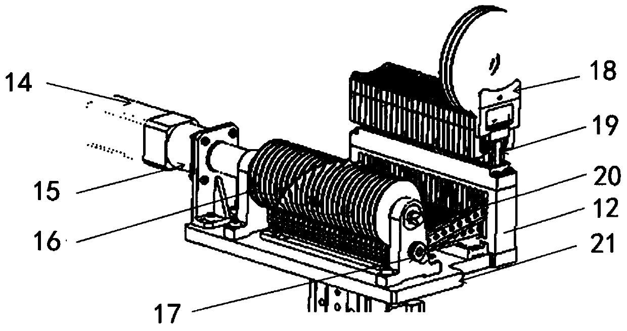 High-precision online rapid measurement device and method for thickness of aluminum substrates