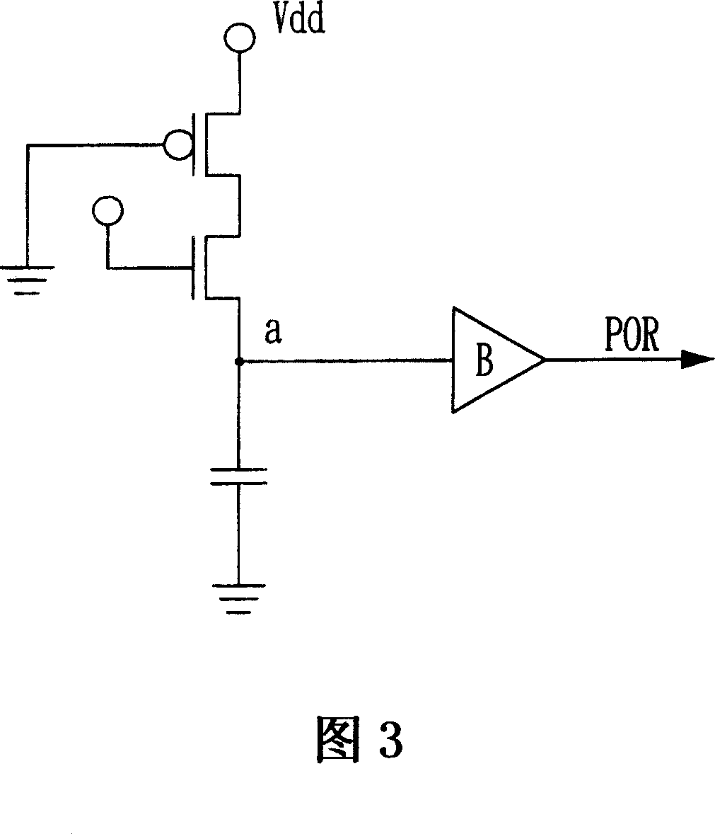 Circuit and method for generating power-supply initial reset signal