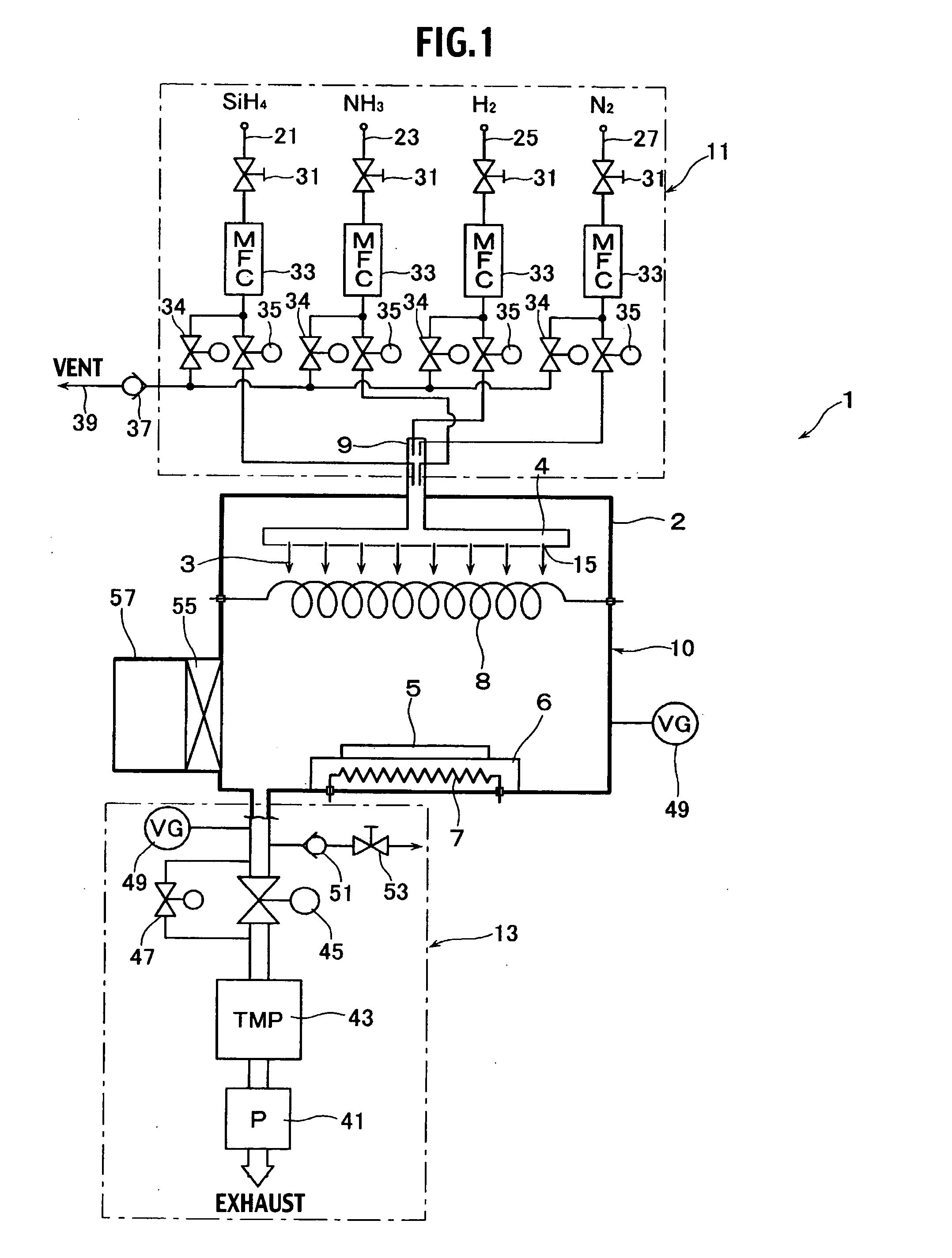Unit-Layer Post-Processing Catalyst Chemical-Vapor-Deposition Apparatus and Its Film Forming Method
