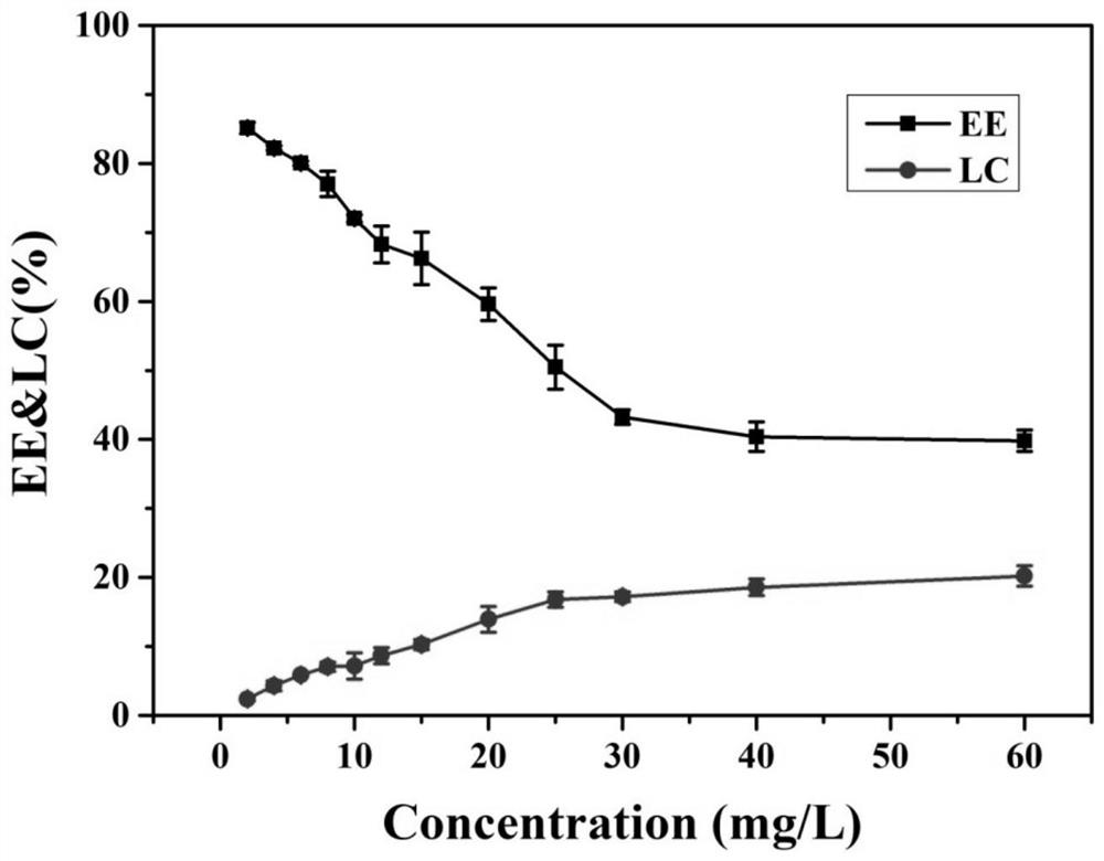 Dual-modified chitosan drug-loaded nano-micelle as well as preparation method and application thereof