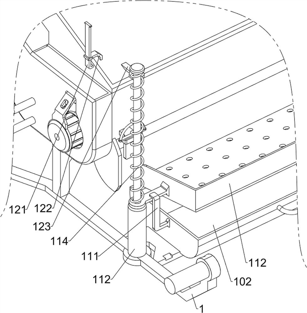 Environment-friendly recovery device for cement boards for building construction