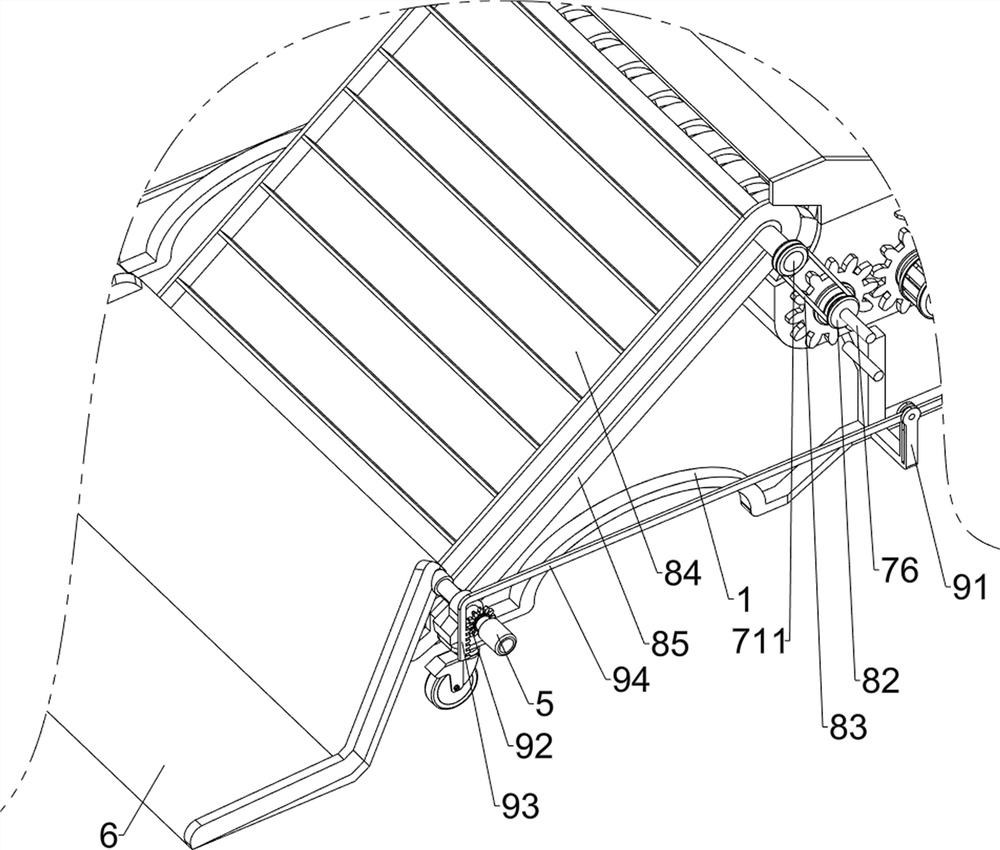 Environment-friendly recovery device for cement boards for building construction