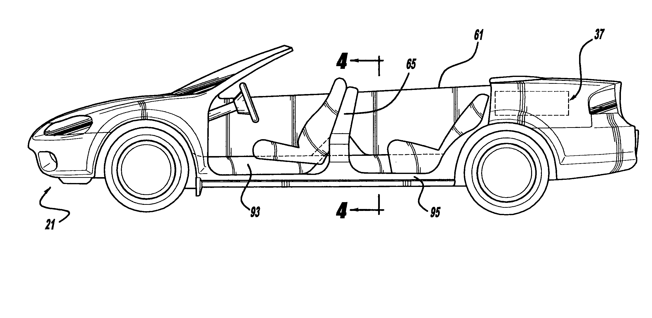 Structural System For An Automotive Vehicle
