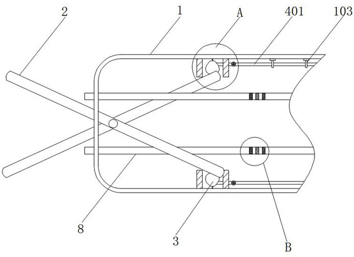 Hemostatic instrument for laparoscopic liver resection