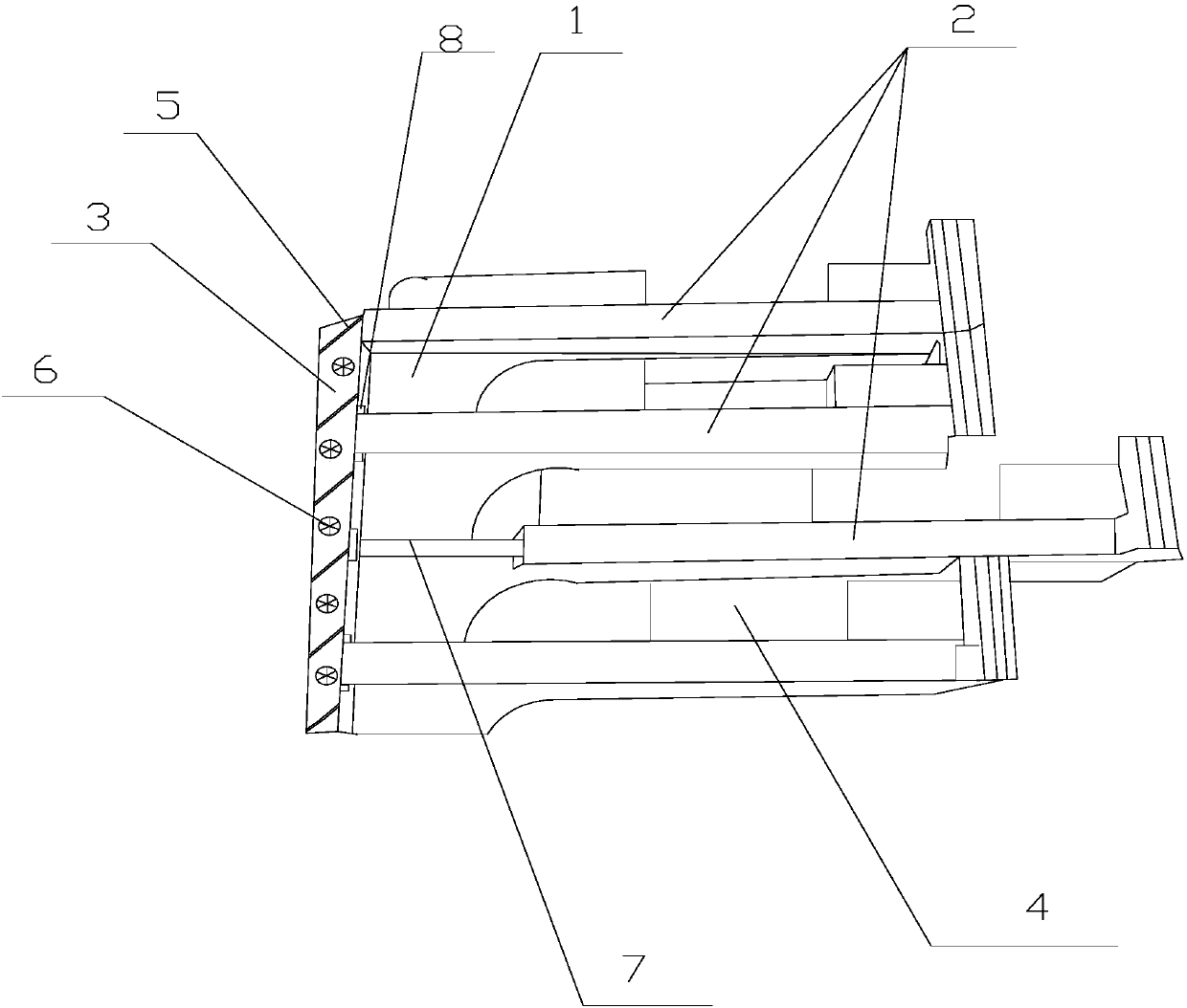 Mounting base capable of sliding