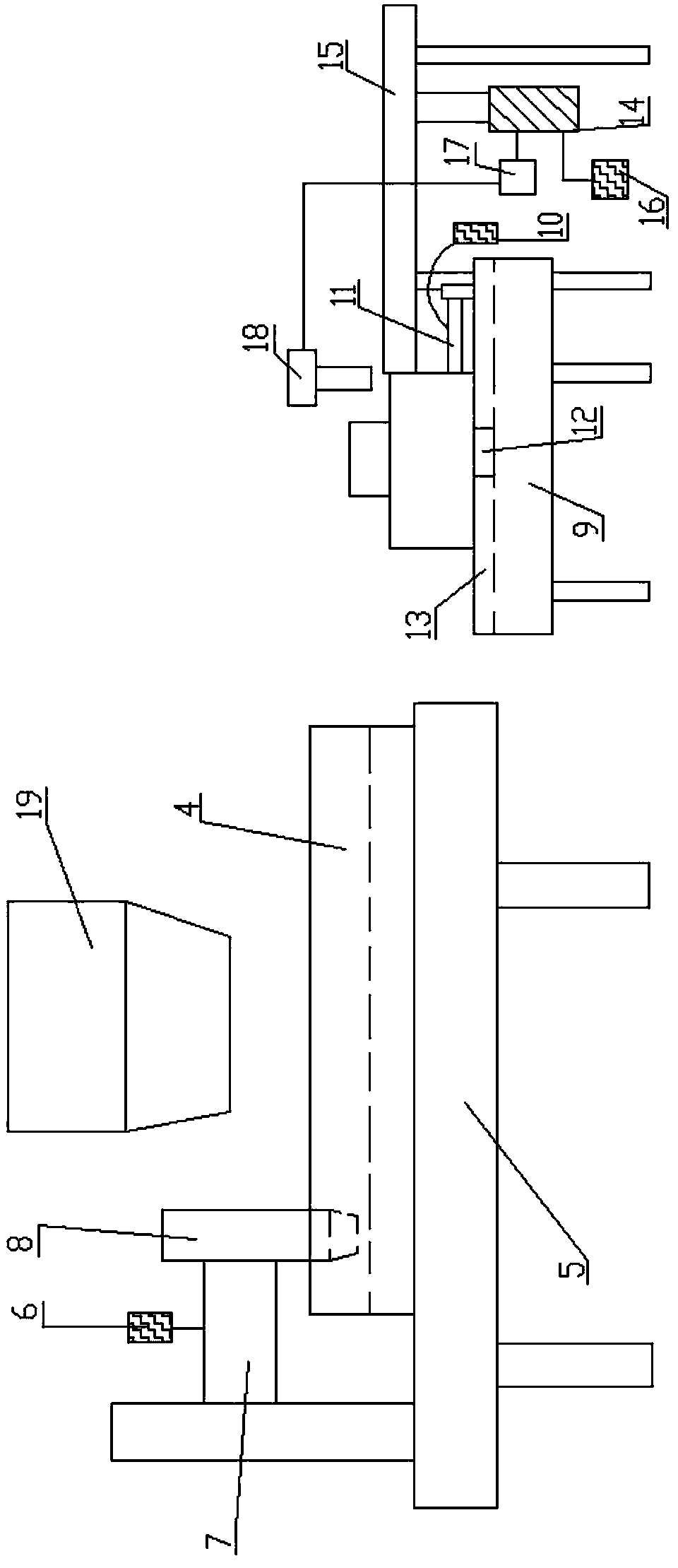 Method and device for sleeving central air-conditioning capillary tube with heat shrink tube