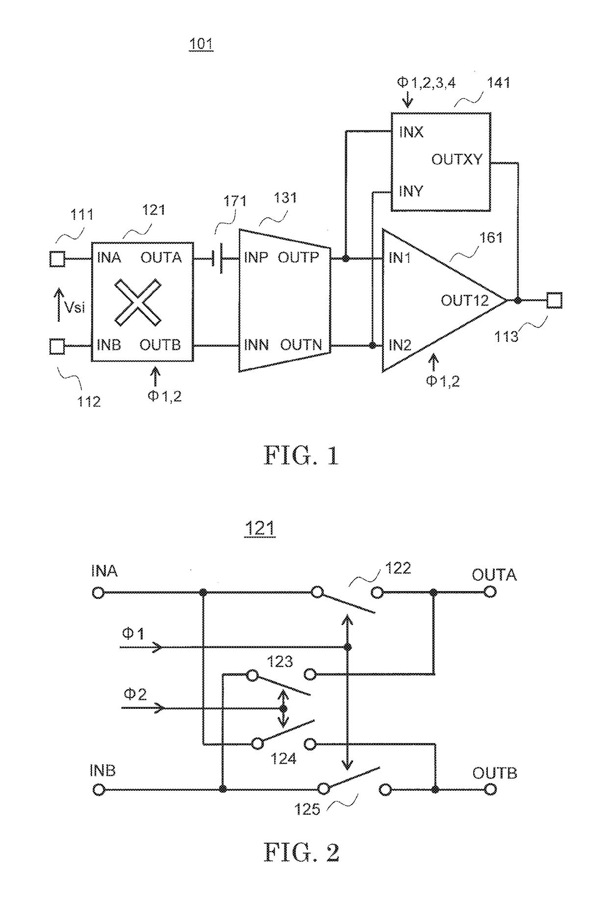 Differential amplification device