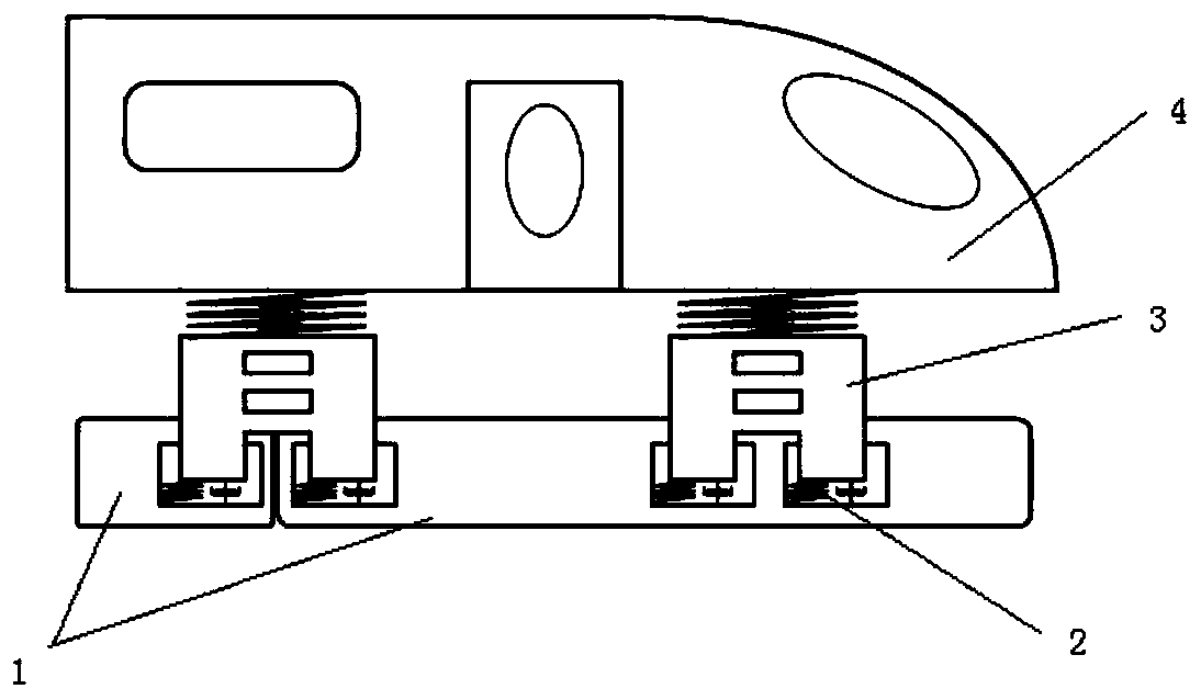 Fault-tolerant control method for end electromagnets of permanent-magnet-electromagnetic hybrid high-speed maglev trains