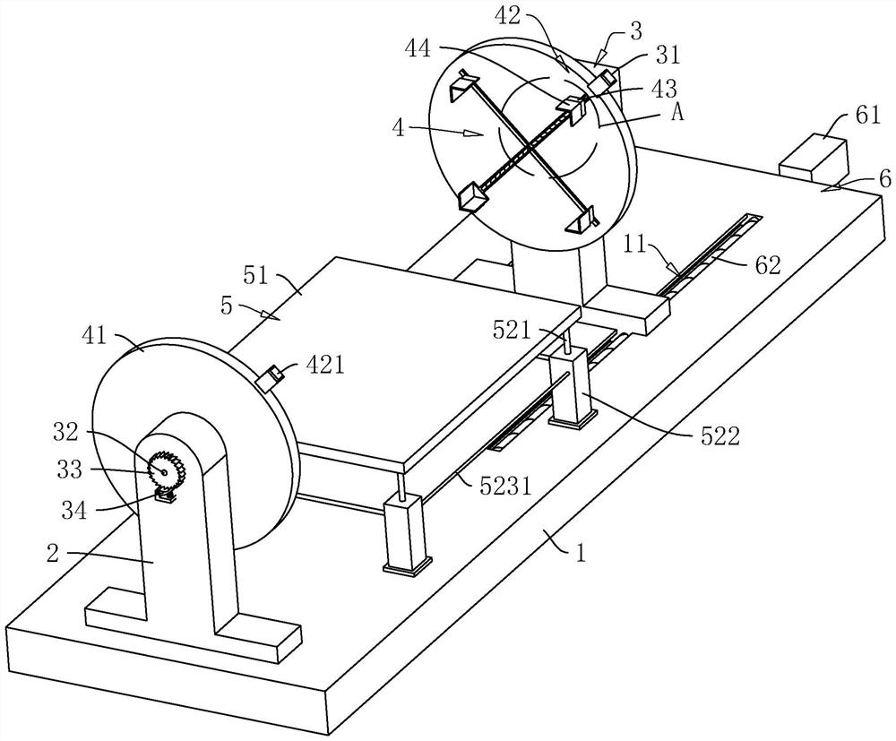 Column pile steel lattice positioning device and construction process thereof