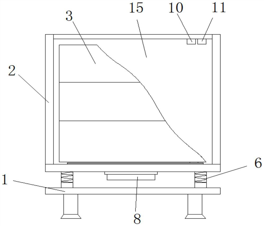 Geotechnical engineering landslide model test box