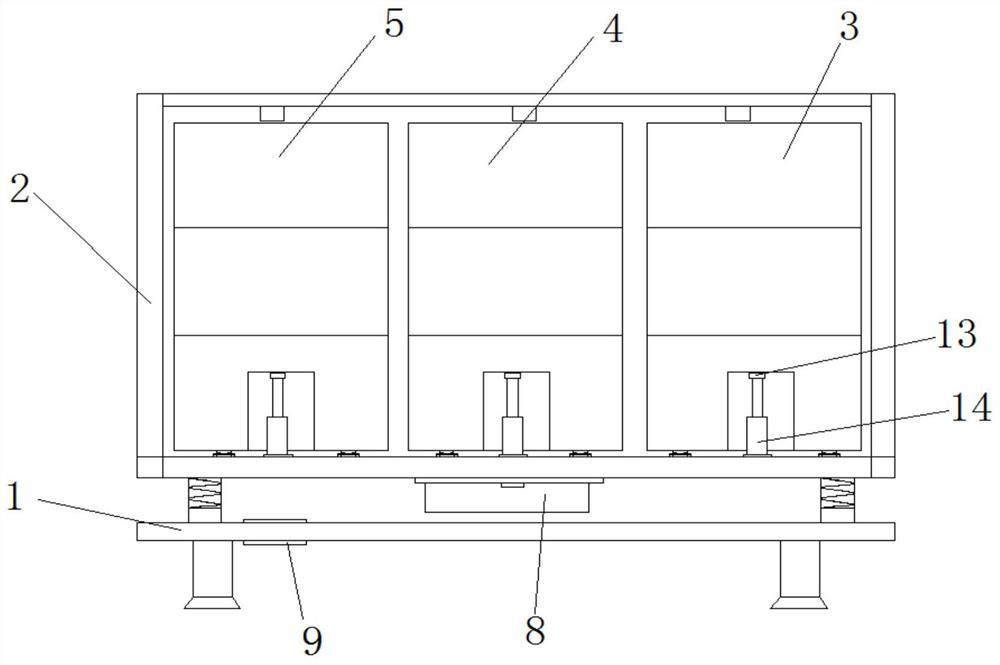 Geotechnical engineering landslide model test box