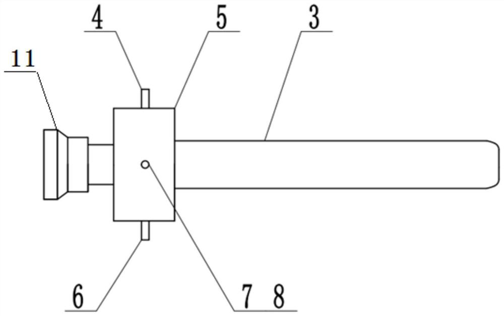 Boiler probe double-state cooling system