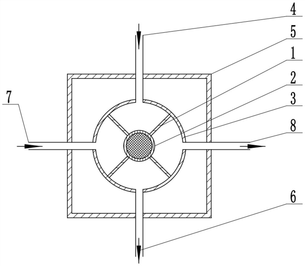 Boiler probe double-state cooling system