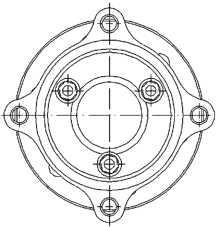 Novel assembled type fan coupler