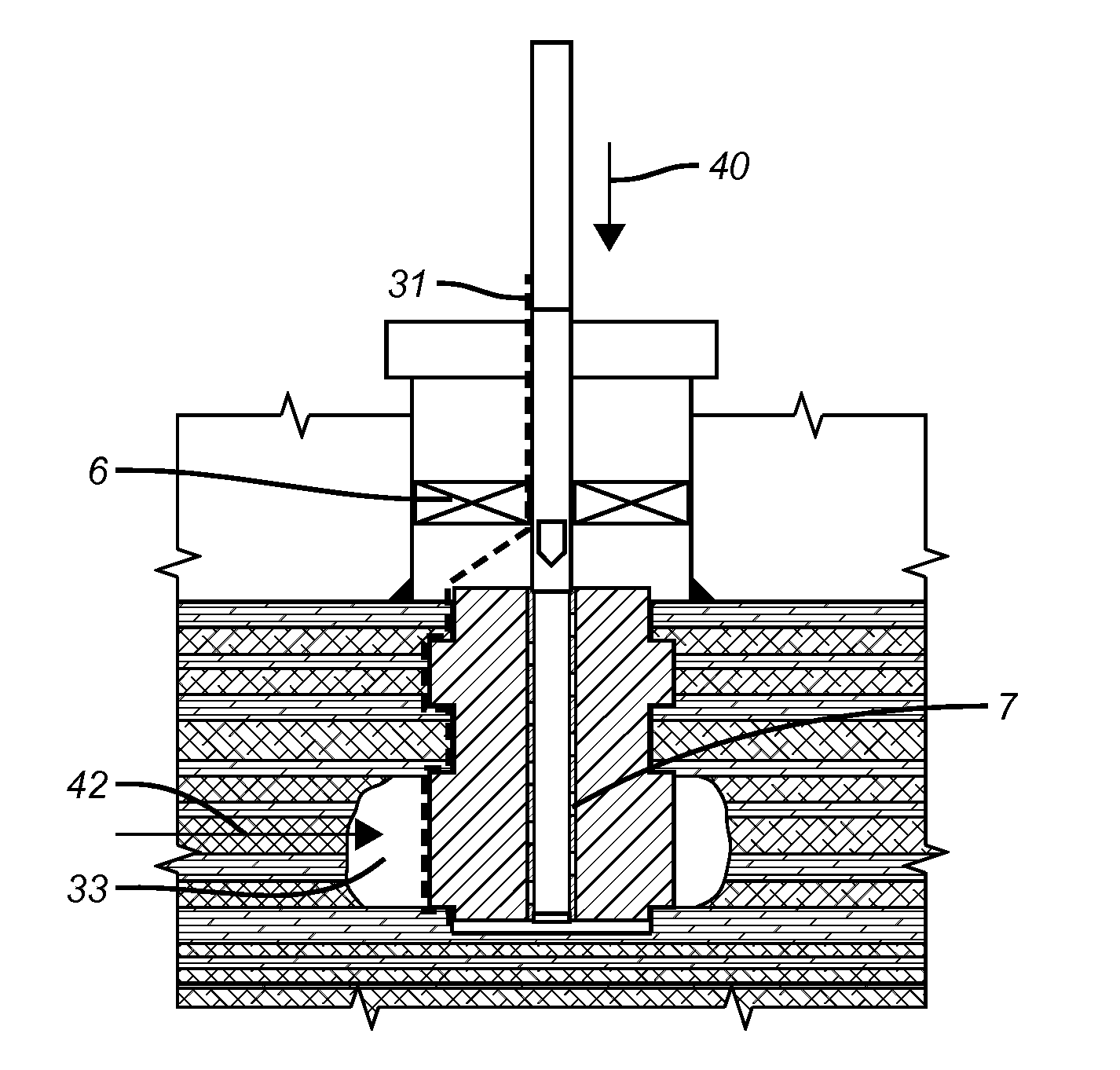 Wellbore Completion for Methane Hydrate Production with Real Time Feedback of Borehole Integrity Using Fiber Optic Cable