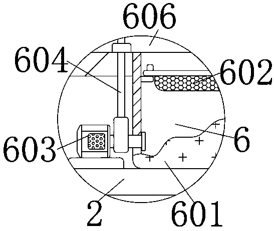 Rounding facility for bamboo chopstick processing and with cleaning function