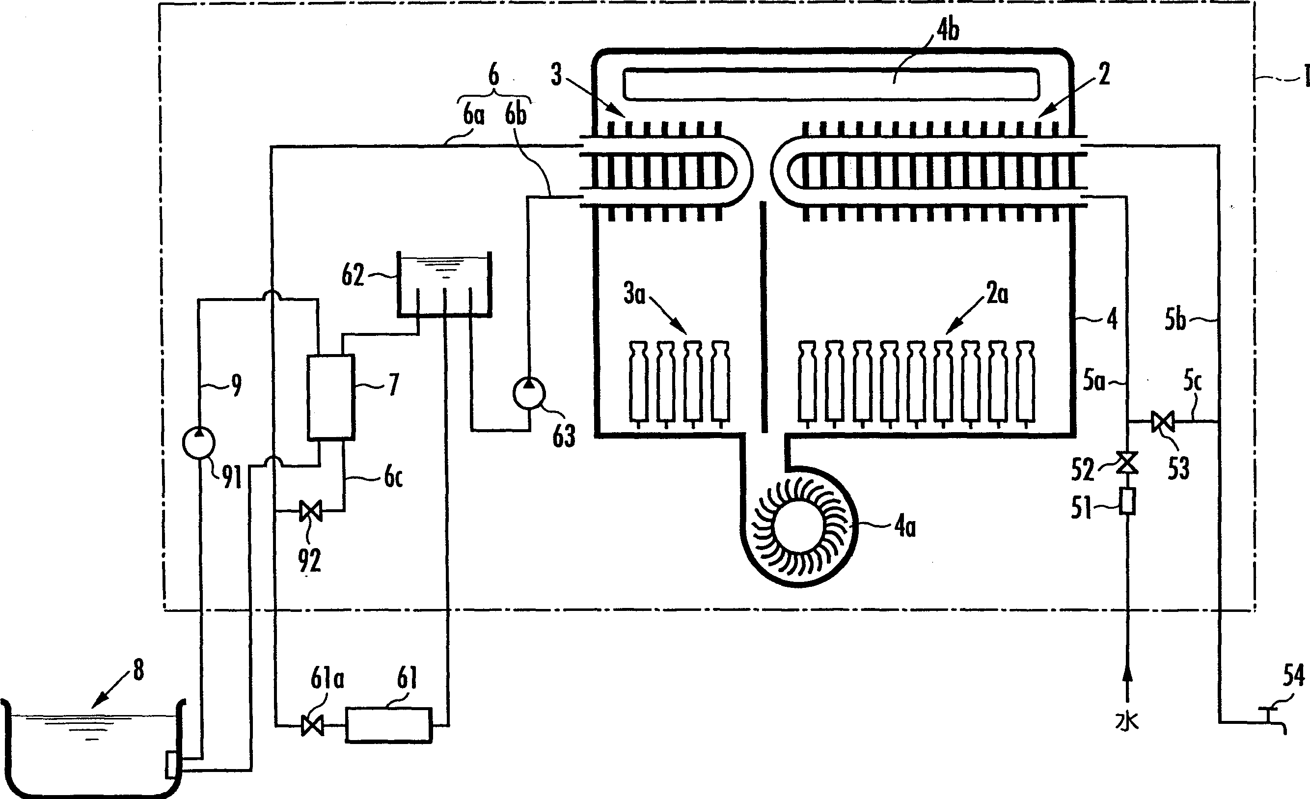 Liquid-liquid heat exchanger