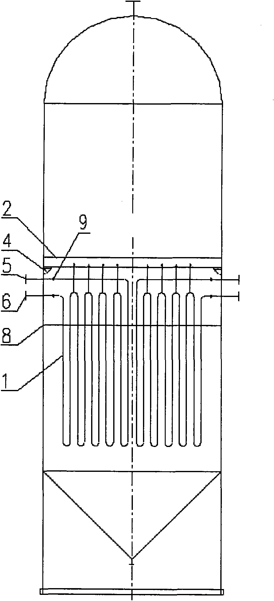 Method for increasing production capacity of acrylonitrile or methacrylonitrile