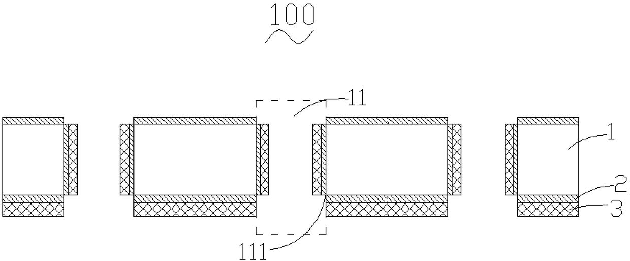 OLED functional layer ink jet printing preparation method and mask plate thereof