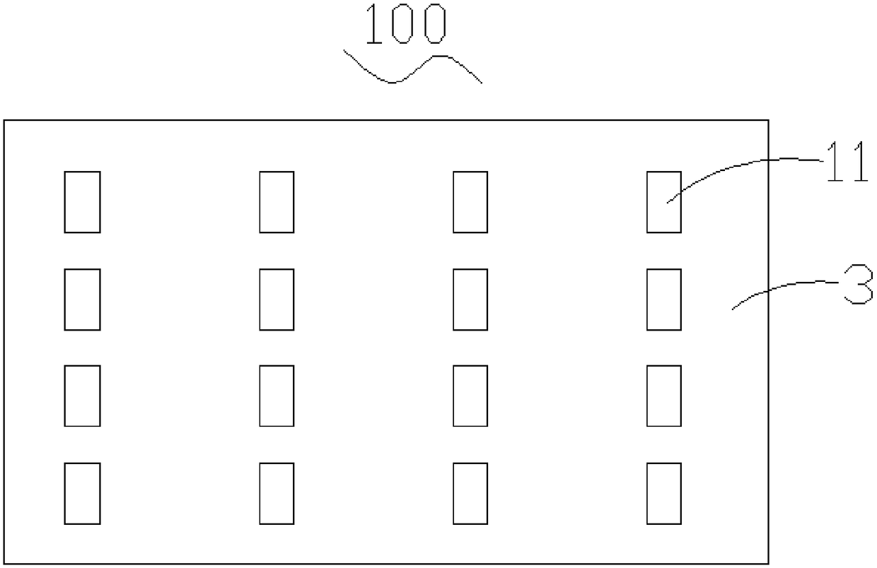 OLED functional layer ink jet printing preparation method and mask plate thereof