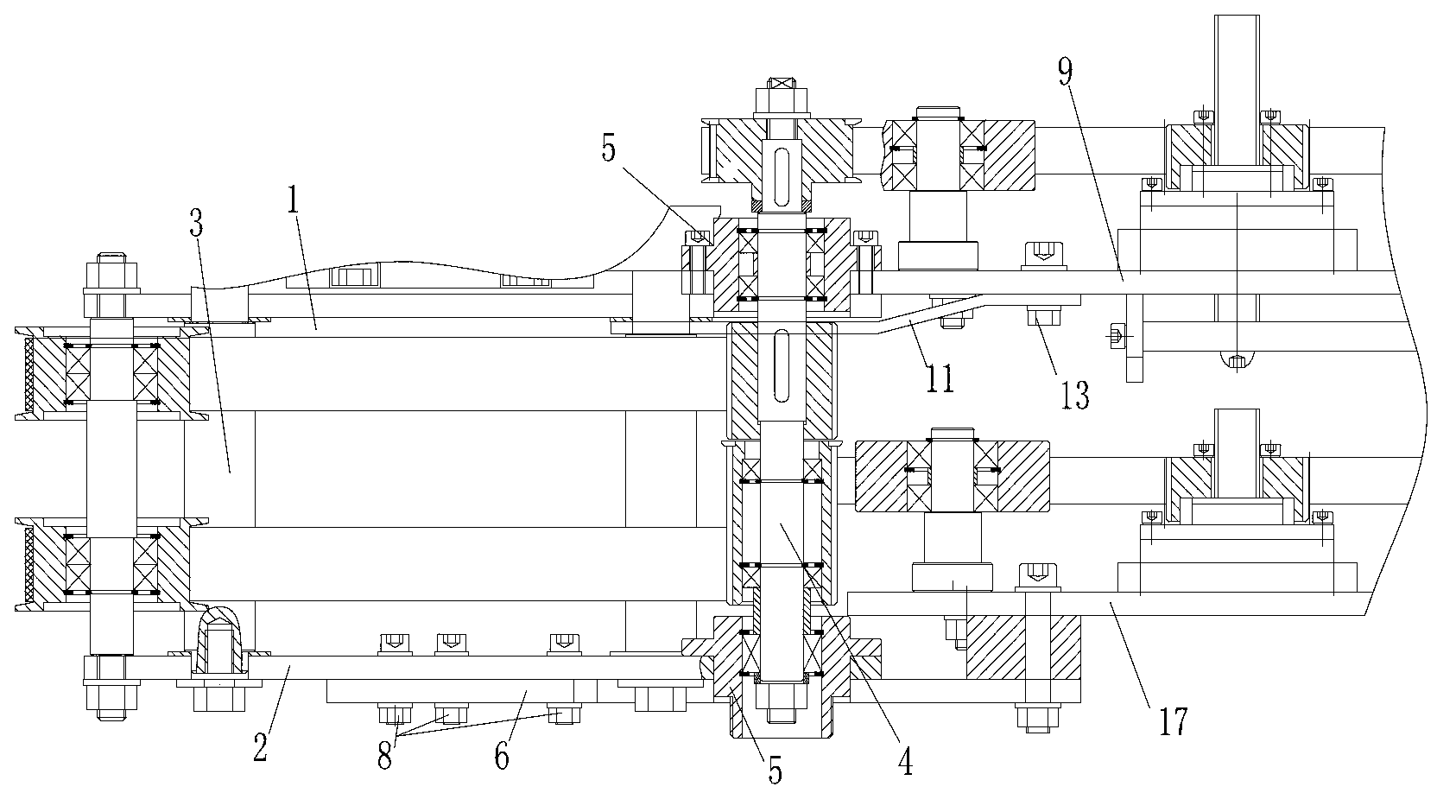 Angle adjustment device for weft insertion cart