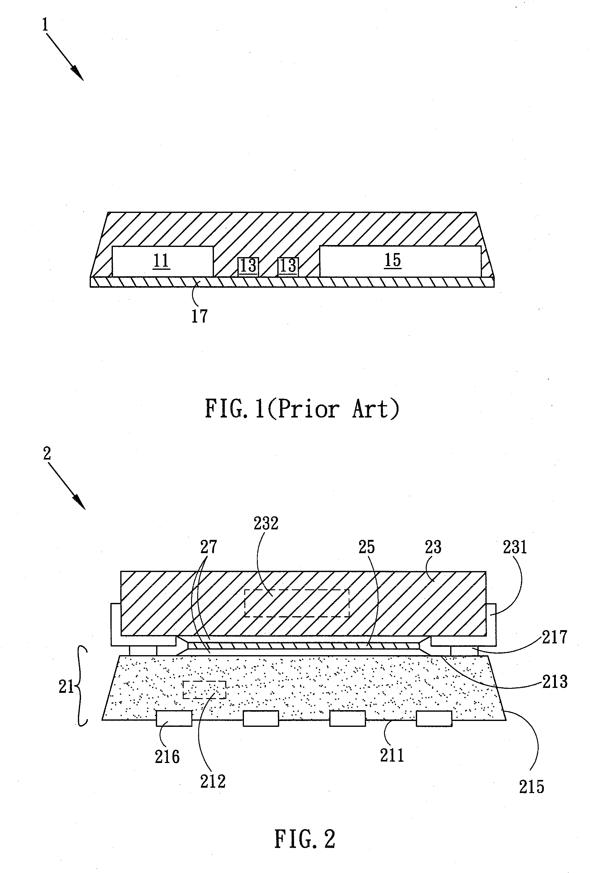 Three-dimensional package structure