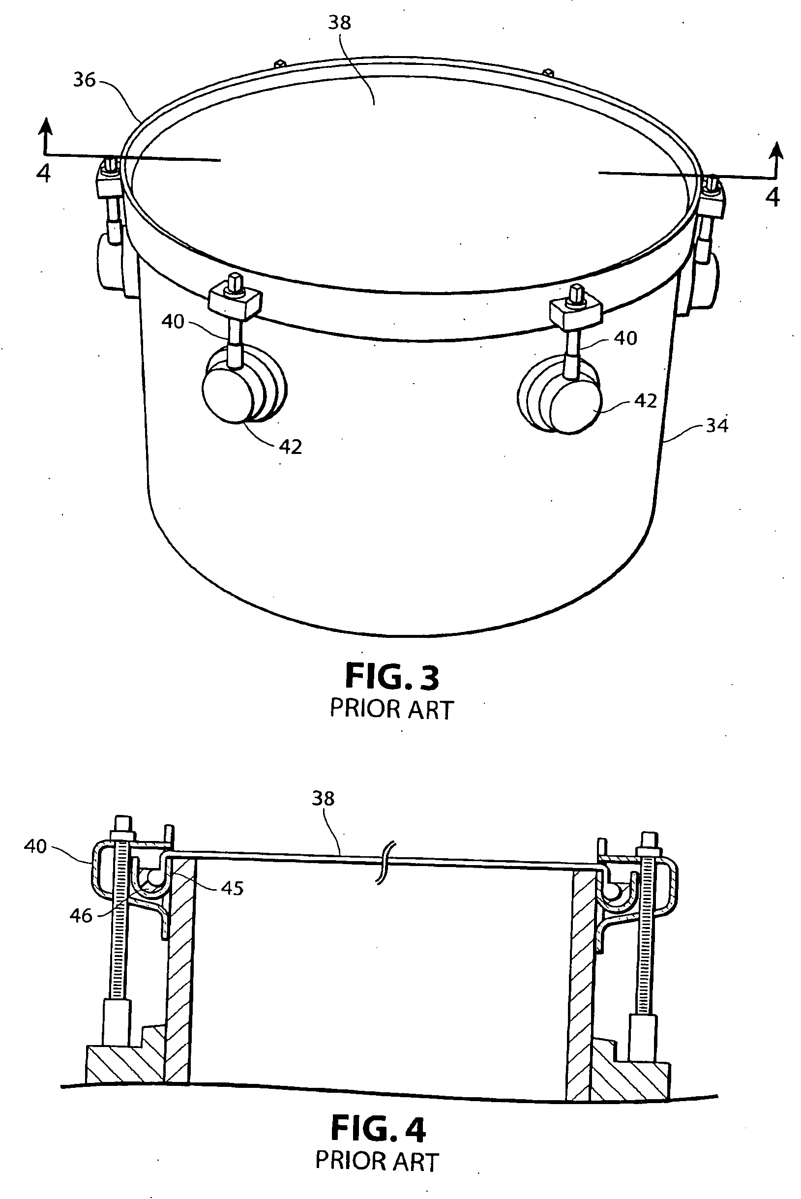 Single adjustment balancing and tuning of acoustic drums