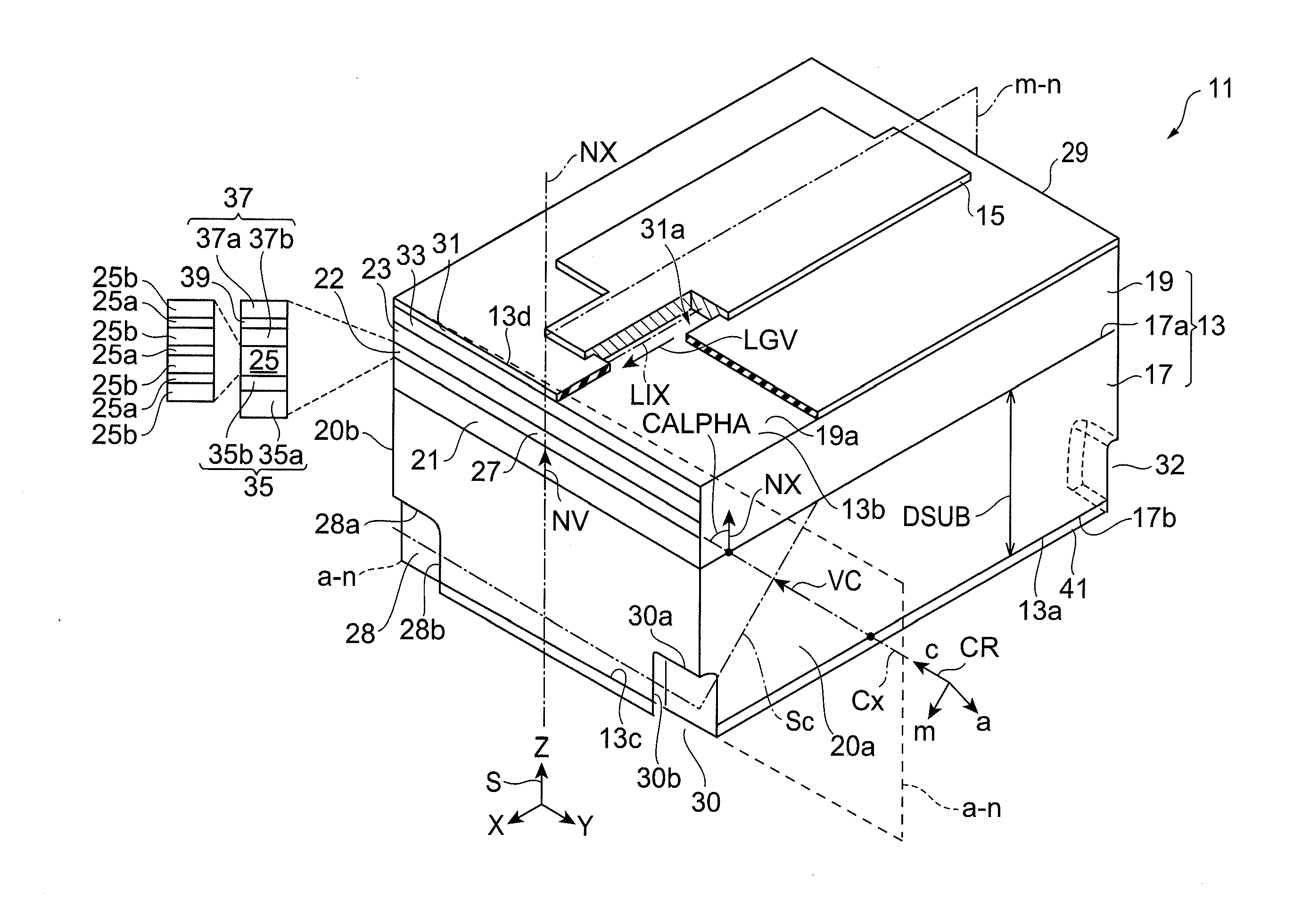 Group-iii nitride semiconductor laser device, and method of fabricating group-iii nitride semiconductor laser device
