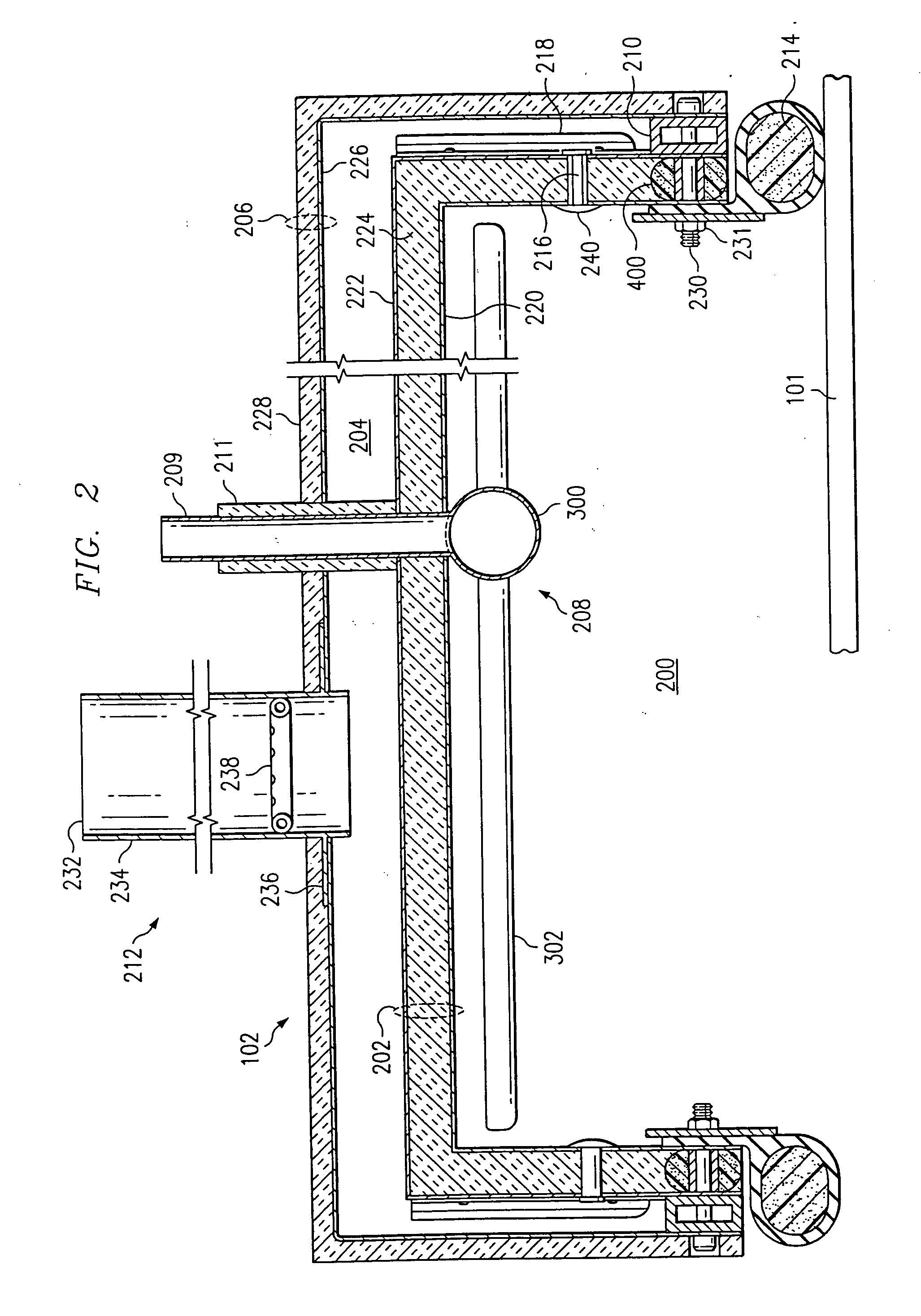 System and method for curing composite material