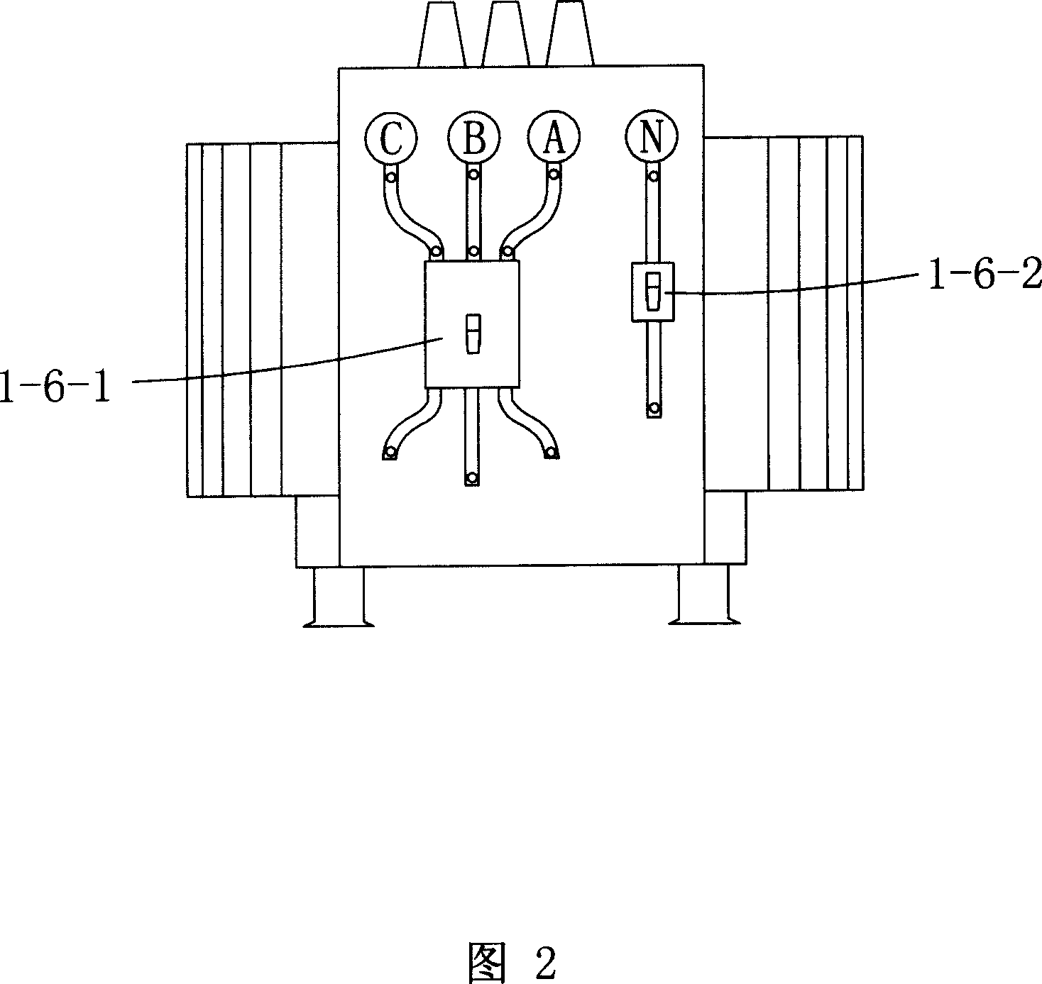 Method for replacing 10kV distributing transformer with charge