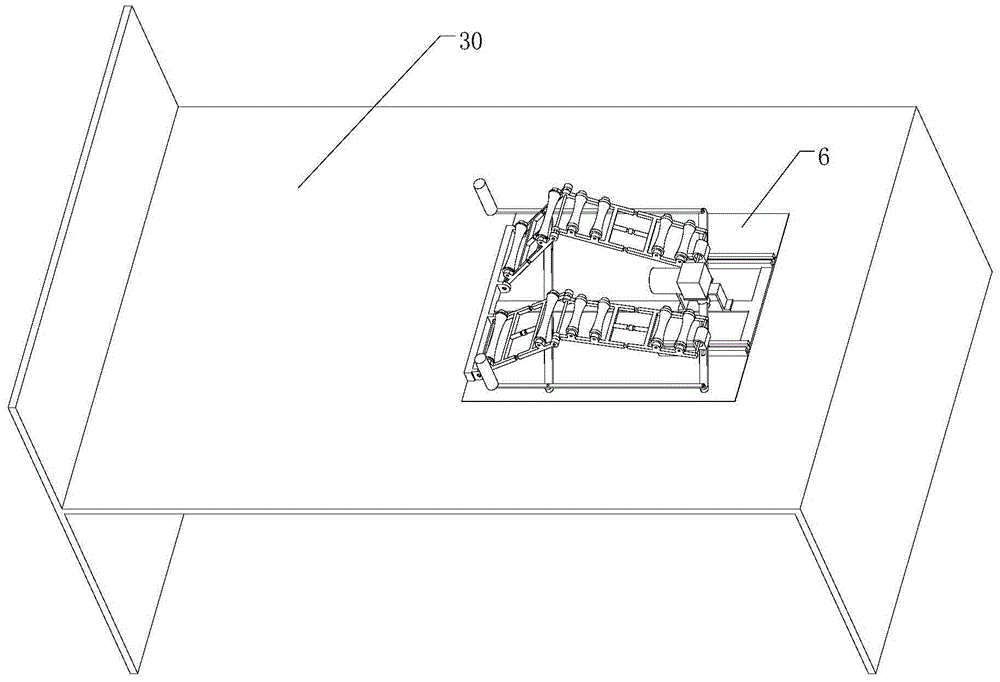 A horizontal upper and lower limb rehabilitation training device