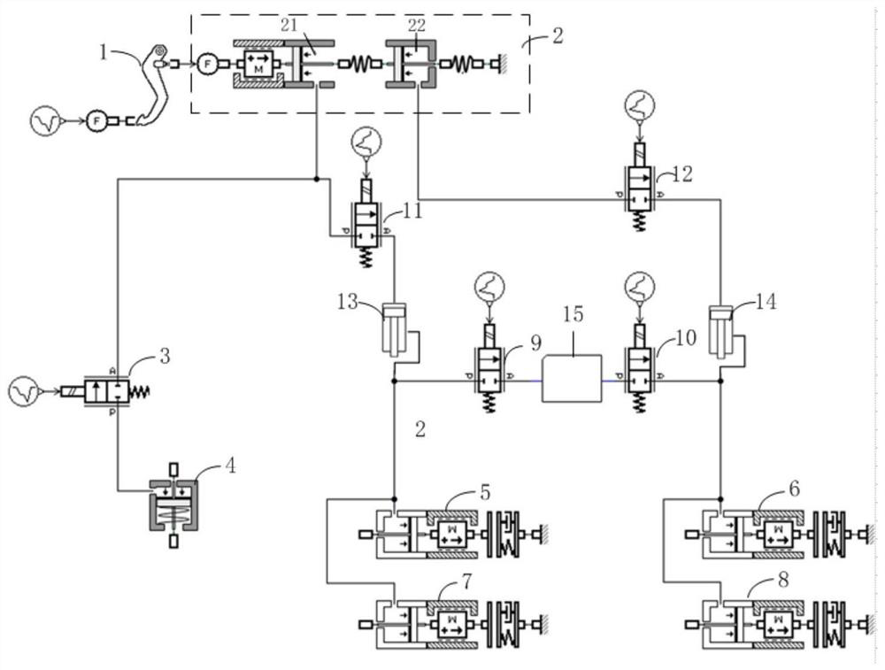 Brake-by-wire system, control method, storage medium and terminal