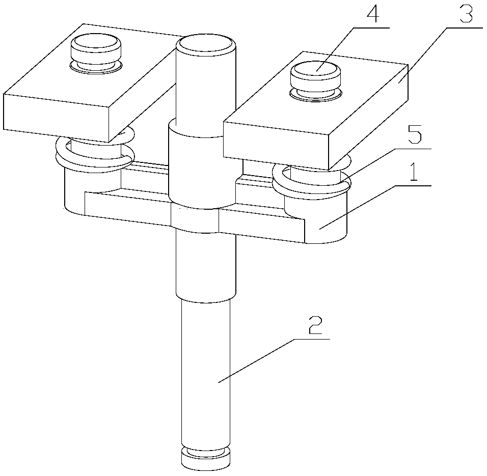 Movable contact structure for high power DC contactor