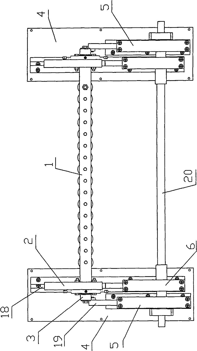 Automatic potted-seedling picking mechanism for dry land