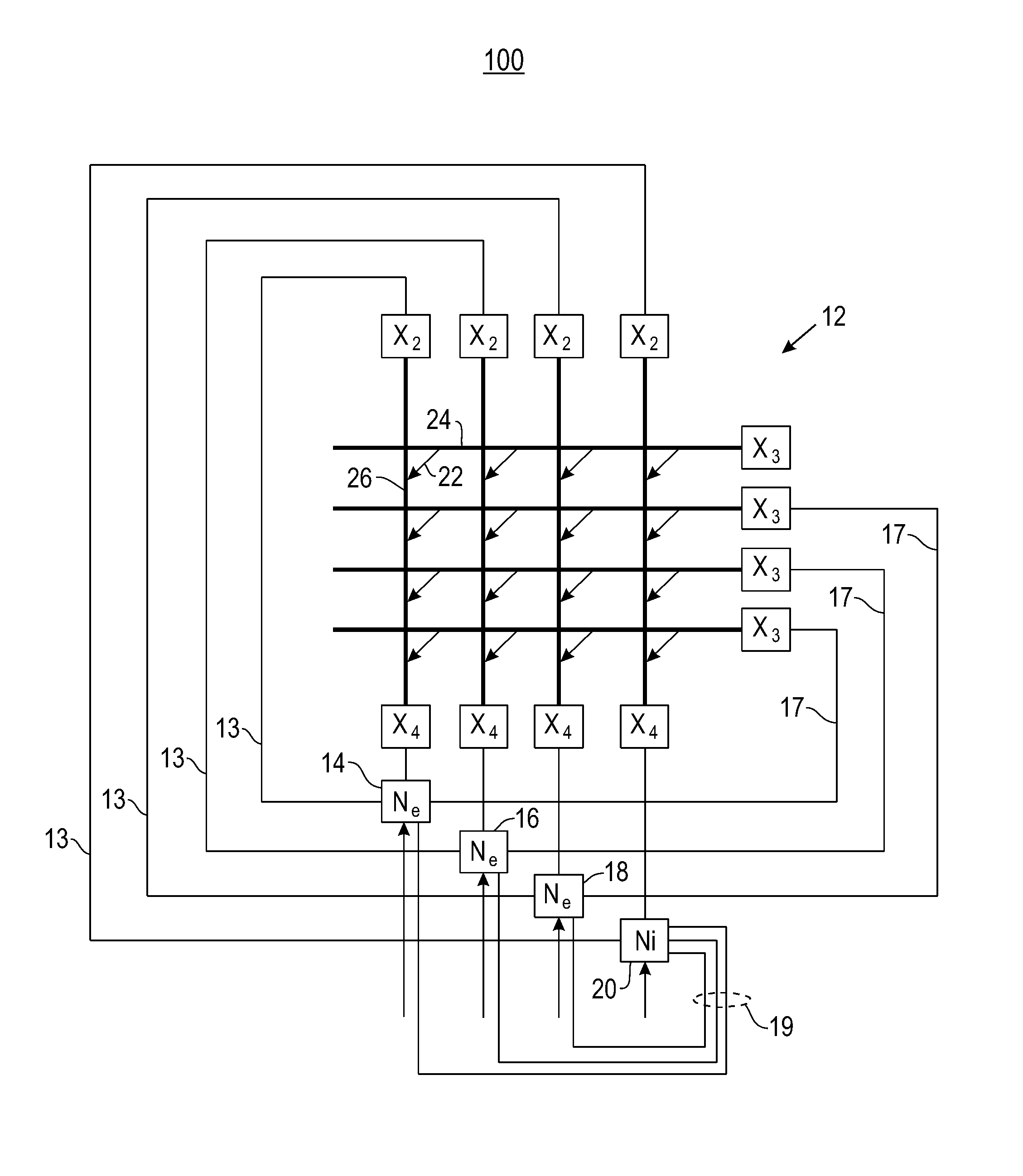 Phase change memory synaptronic circuit for spiking computation, association and recall