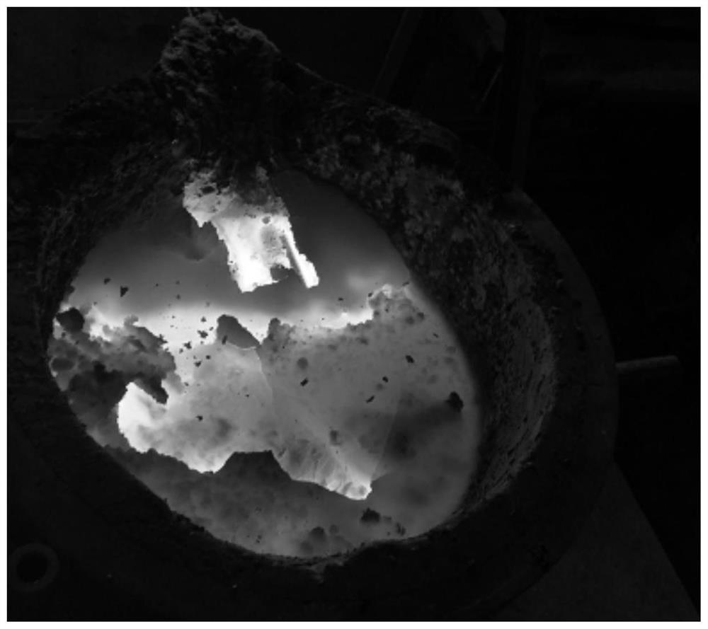 A kind of preparation method of silicon-strontium alloy modifier