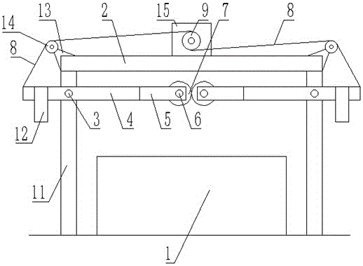 Paper pressing device for printer