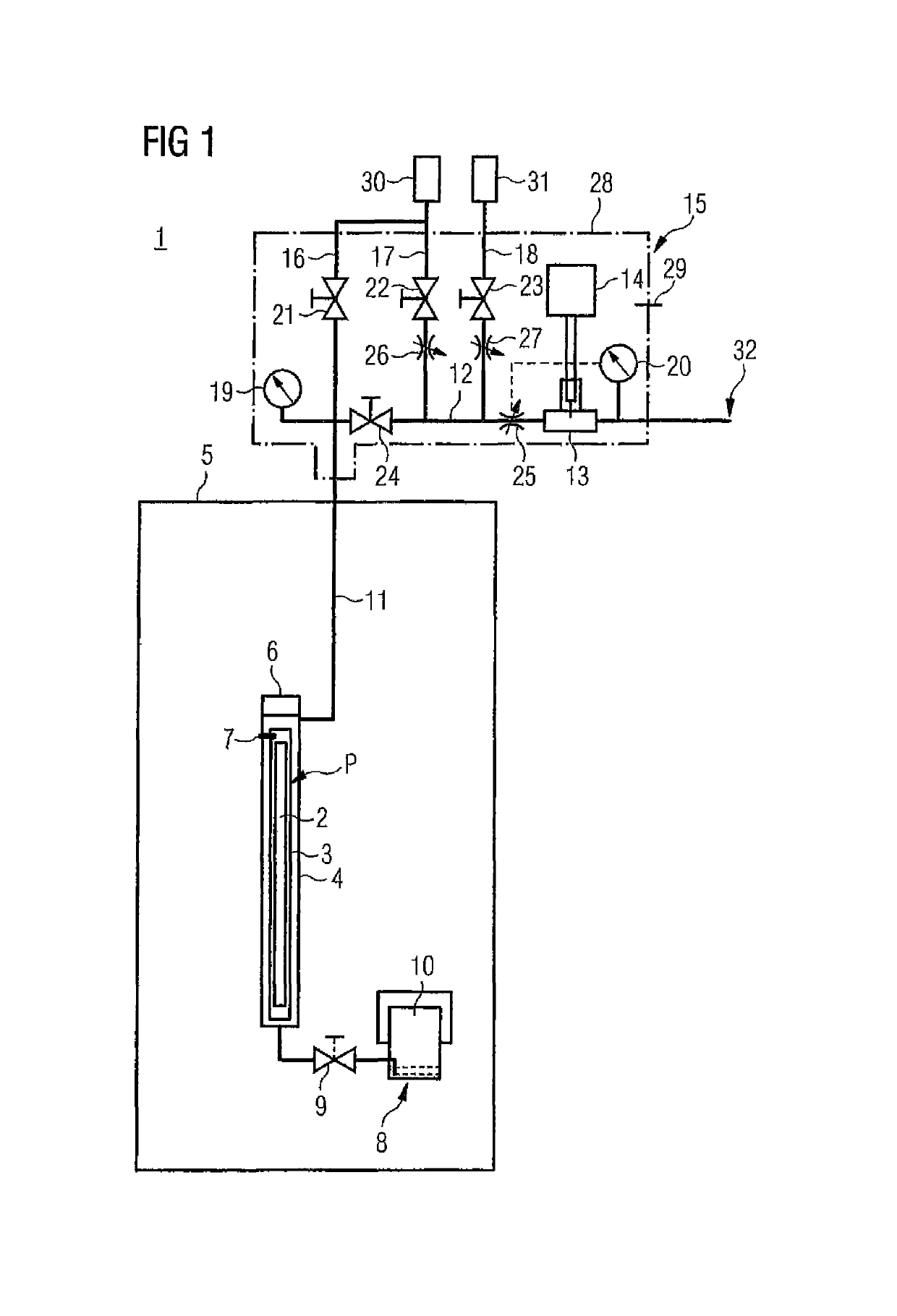 Device and method for performing a leak test on fuel rod capsules